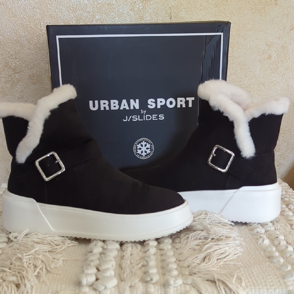 Urban Sport/J Slides NIB SUEDE 7 - Picture 1 of 8